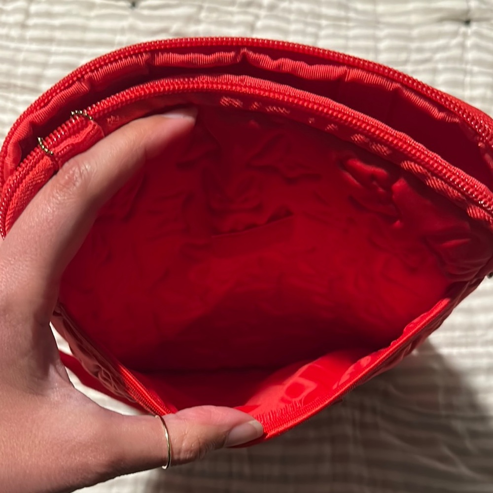Red Embossed Bag - Picture 6 of 8